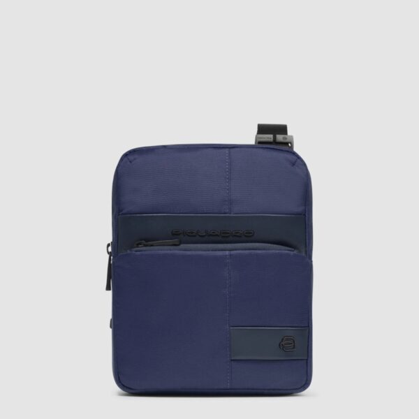 Piquadro borsello in tessuto e pelle "Wollem" Blu CA3084W129.BLU