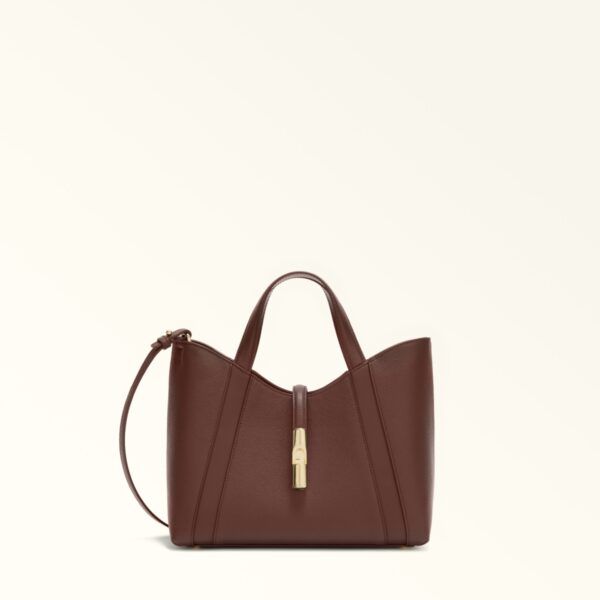 Furla borsa a mano in pelle "Goccia" Marrone WB01789.2460S CIOCCOLATO