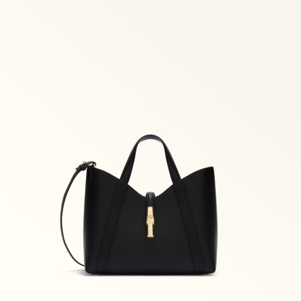 Furla borsa a mano in pelle "Goccia" Nero WB01789.O6000 NERO