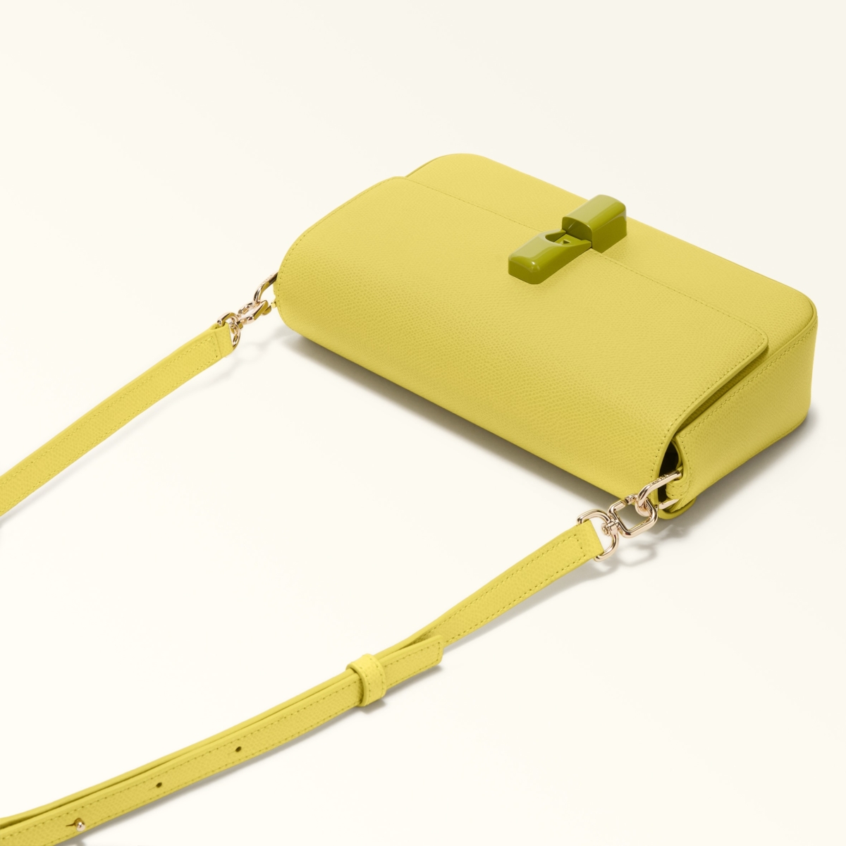 Furla borsa a tracolla in pelle "Iride" Giallo WB01826.4490S MUDEC YELLOW - immagine 5