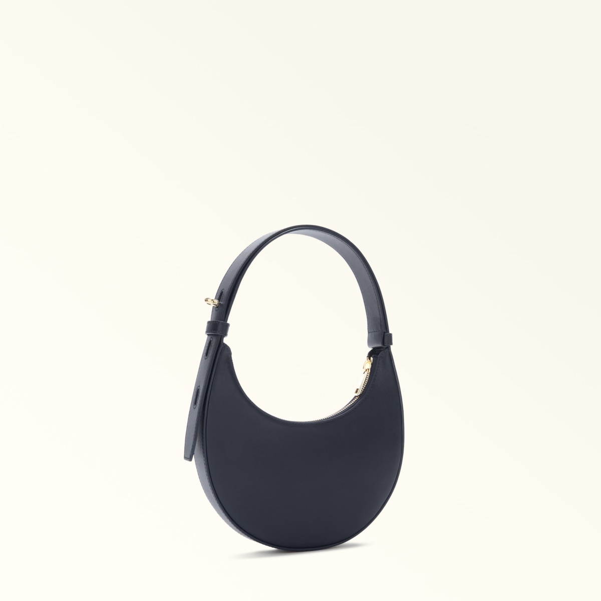 Furla borsa a spalla in pelle "Furla Delizia" Blu WE00649.4852 INK BLUE - immagine 2