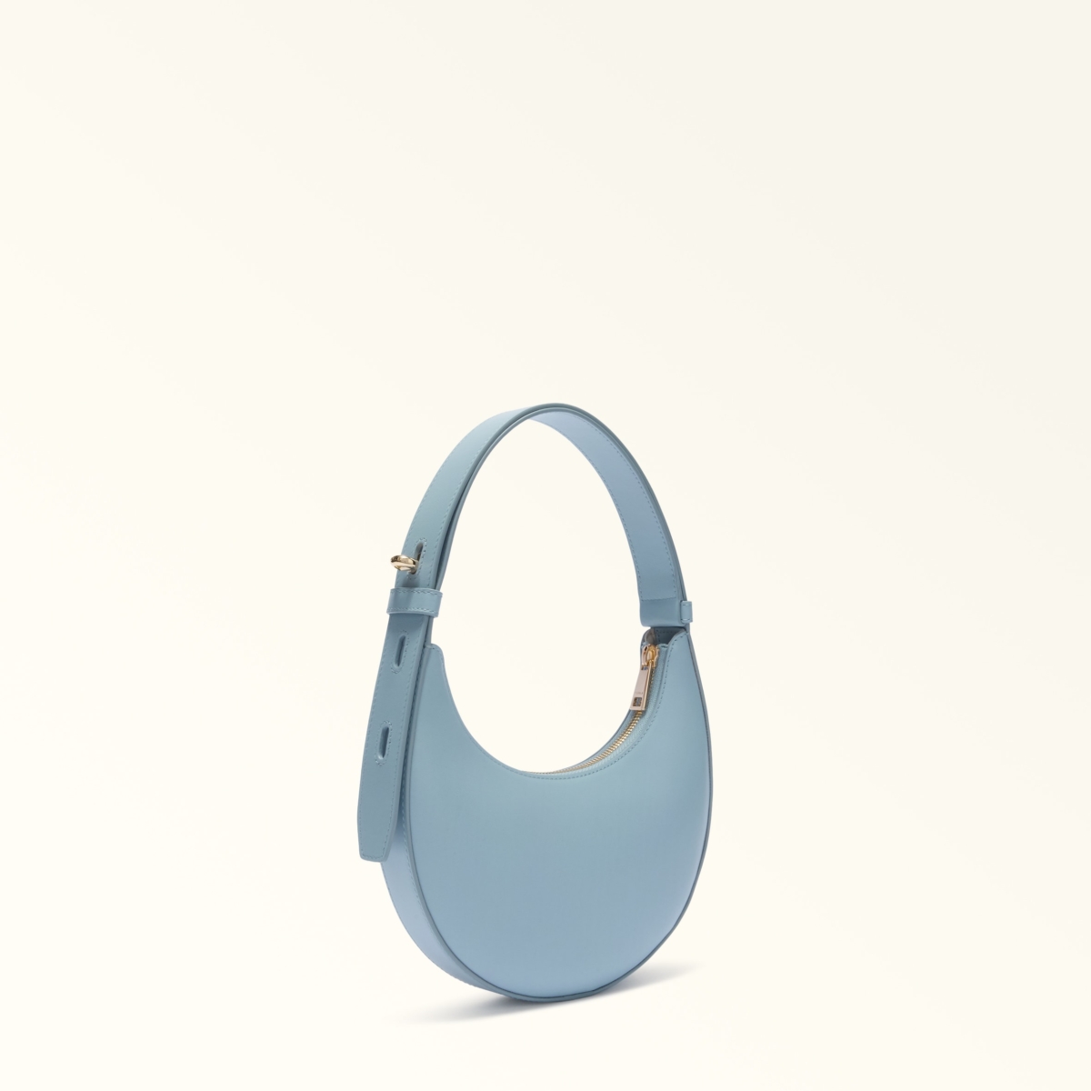 Furla borsa a spalla in pelle "Furla Delizia" Azzurro WE00649.CDZ00 CARTA DA ZUCCHER - immagine 2