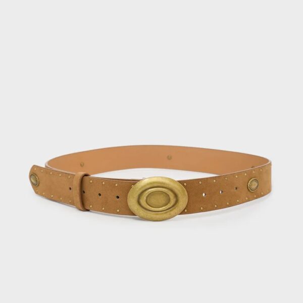Nalì cintura in ecopelle "West" Marrone HECN003.MARRONE