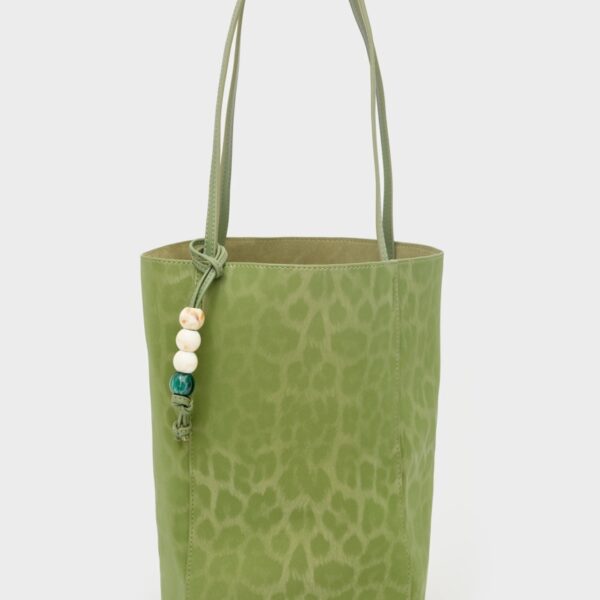 Nalì borsa a spalla in ecopelle "Perth" Verde MHBS0065.VERDE
