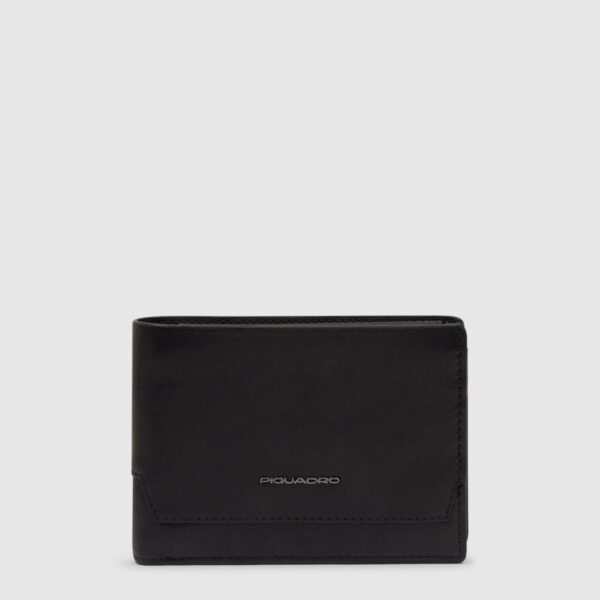 Piquadro portafogli in pelle "Solm" Nero PU1392S141.N