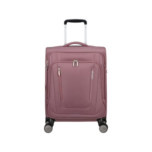 American Tourister trolley cabina espandibile in tessuto "Wanderlite" Rosa 158076.A941 GALACTIC MAUVE