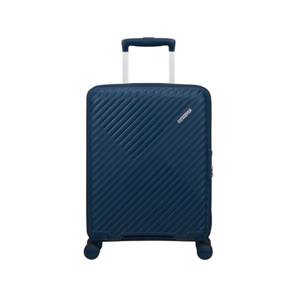 American Tourister trolley cabina in polipropilene "Diablast" Blu 159573.A992 DARKWAVE BLUE