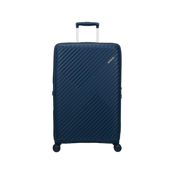 American Tourister trolley grande in polipropilene "Diablast" Blu 159576.A992 DARKWAVE BLUE