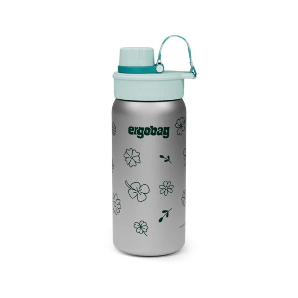 Ergobag borraccia in acciaio inox Verde acqua 01071.20191 FLOWERS