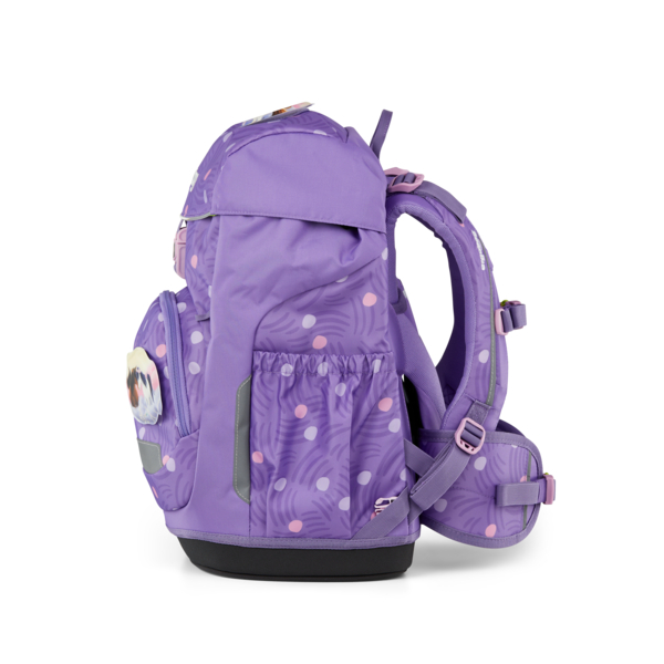Ergobag zaino scolastico in tessuto con sacca e astuccio inclusi "Flex Set" Lilla 01519.396 PONYBEARADISE - immagine 3