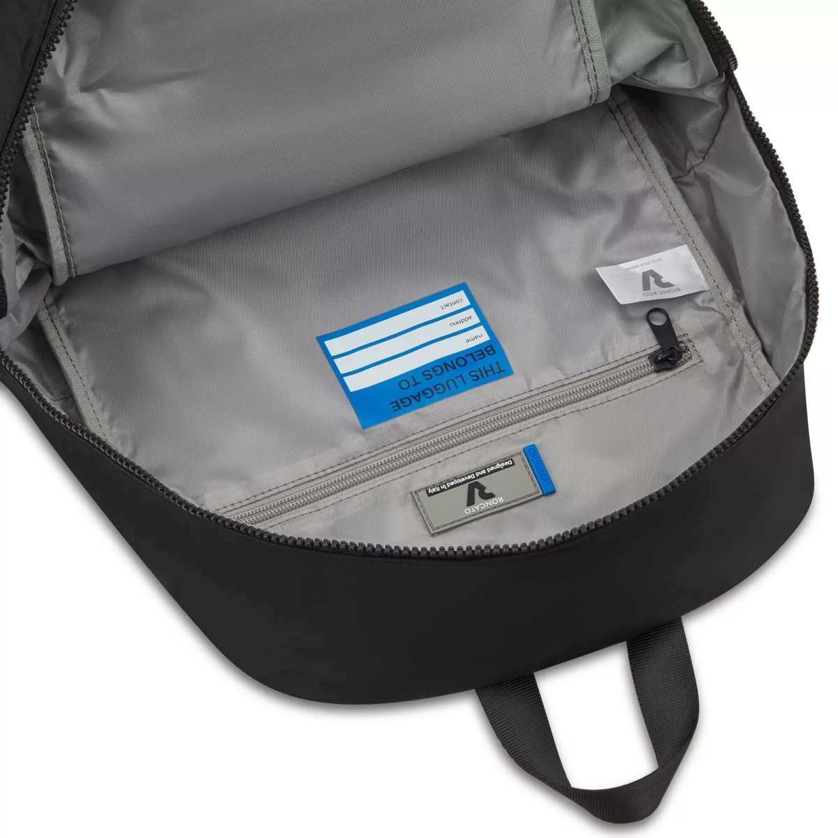 Roncato zaino richiudibile in tessuto "Compac" Azzurro 412015.73 BLU COBALTO - immagine 5