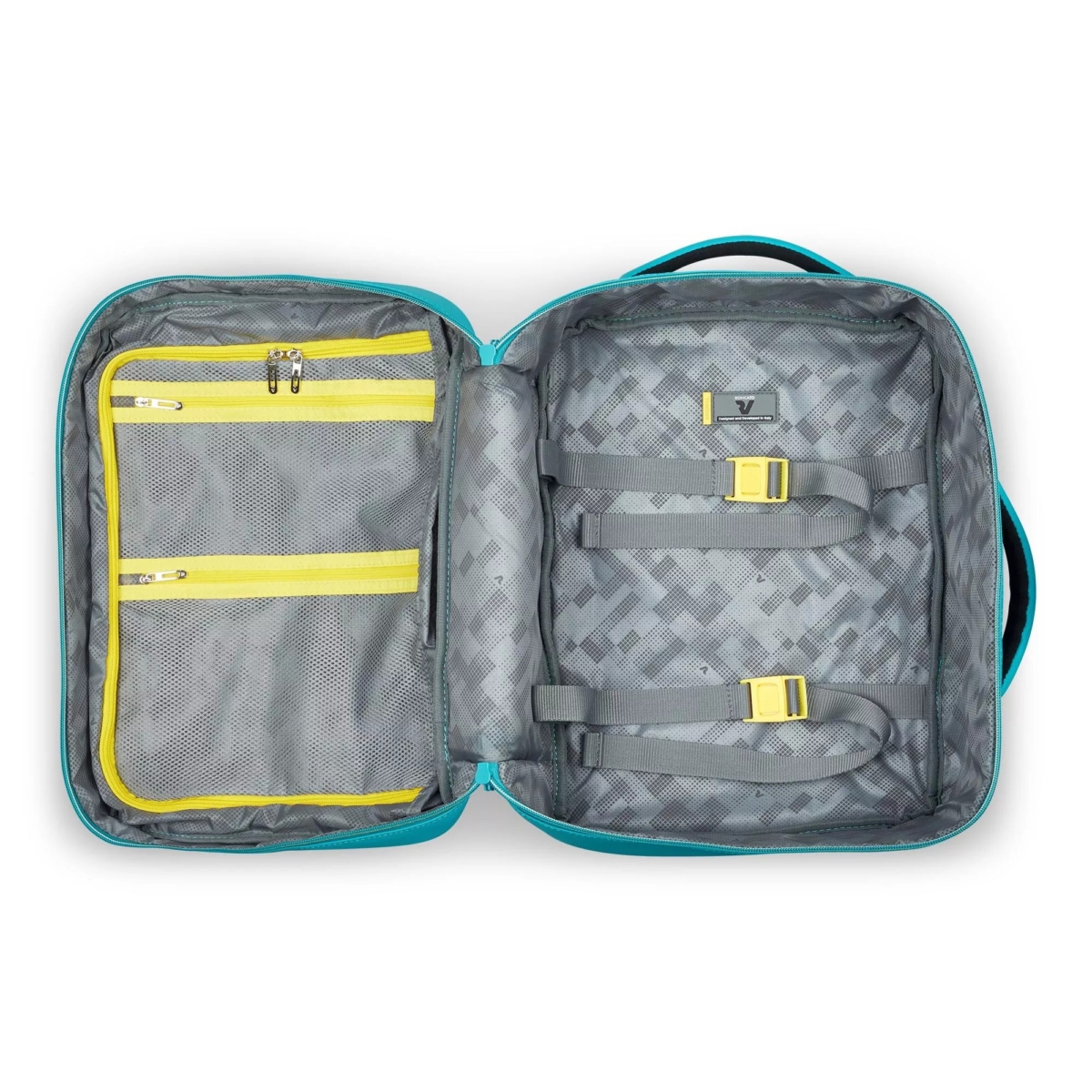 Roncato zaino cabina in tessuto "Wanderline" Verde acqua 414742.68 TURCHESE - immagine 6