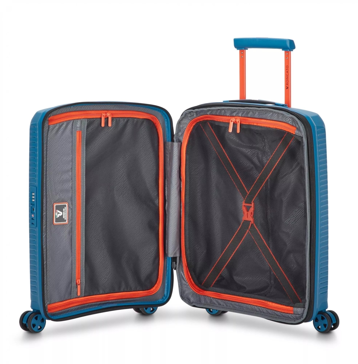 Roncato trolley cabina in polipropilene "Arcade" Azzurro 418403.58 DENIM - immagine 4