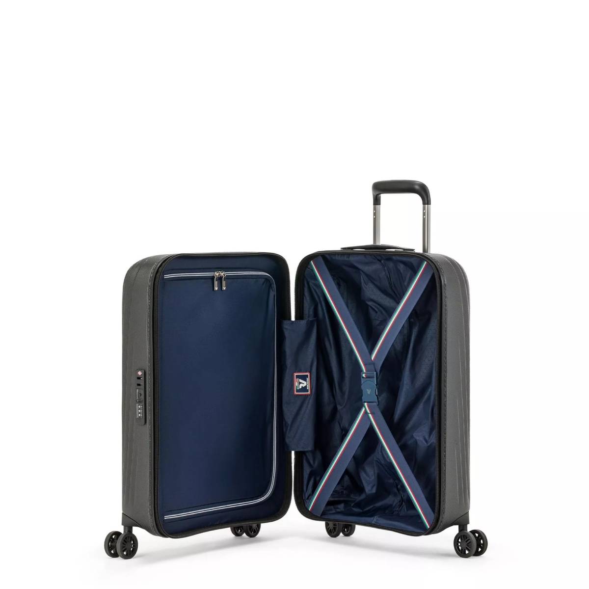 Roncato trolley cabina in policarbonato "Gigalight" Nero 5663.0101 NERO - immagine 4