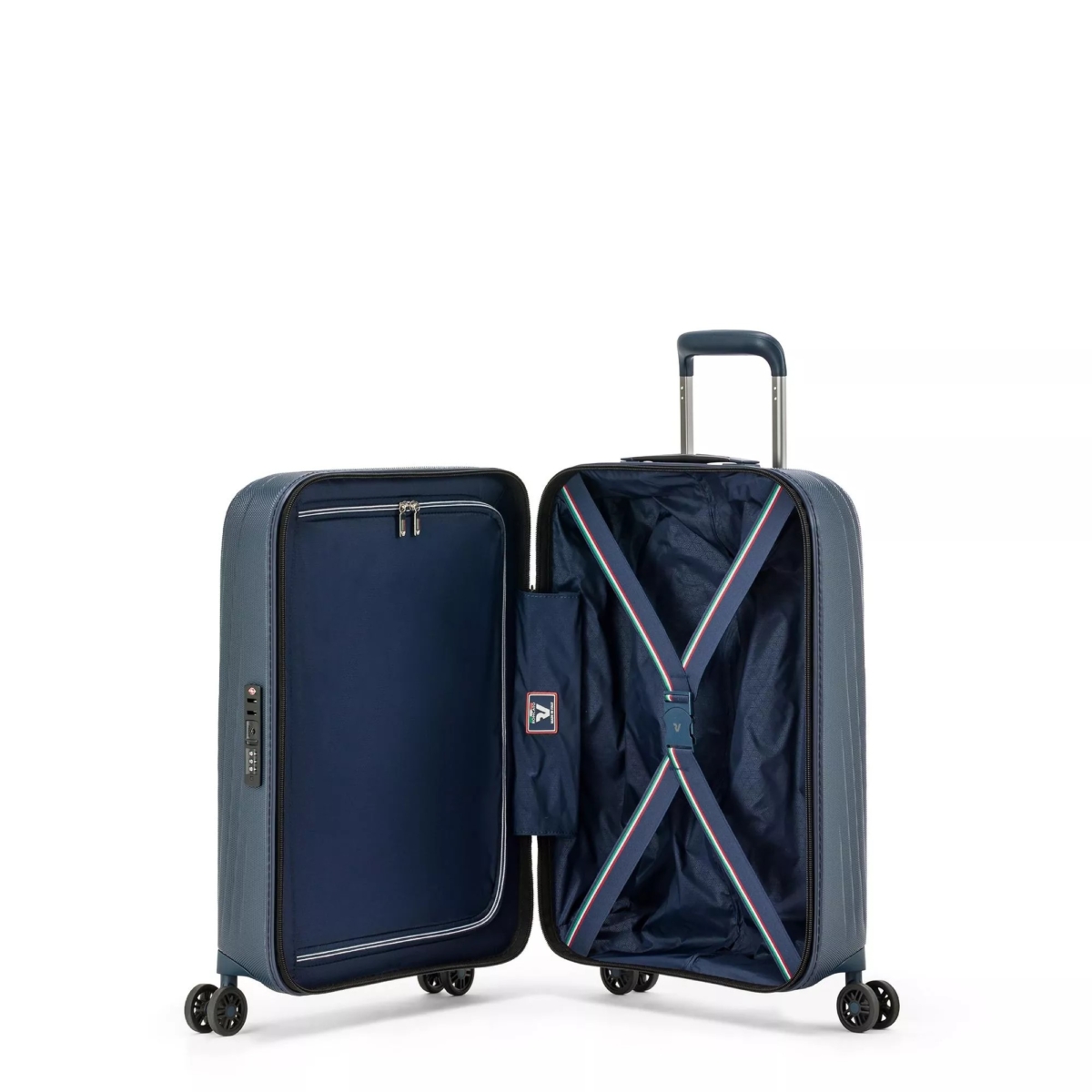 Roncato trolley cabina in policarbonato "Gigalight" Blu 5663.0303 NAVY BLU - immagine 4