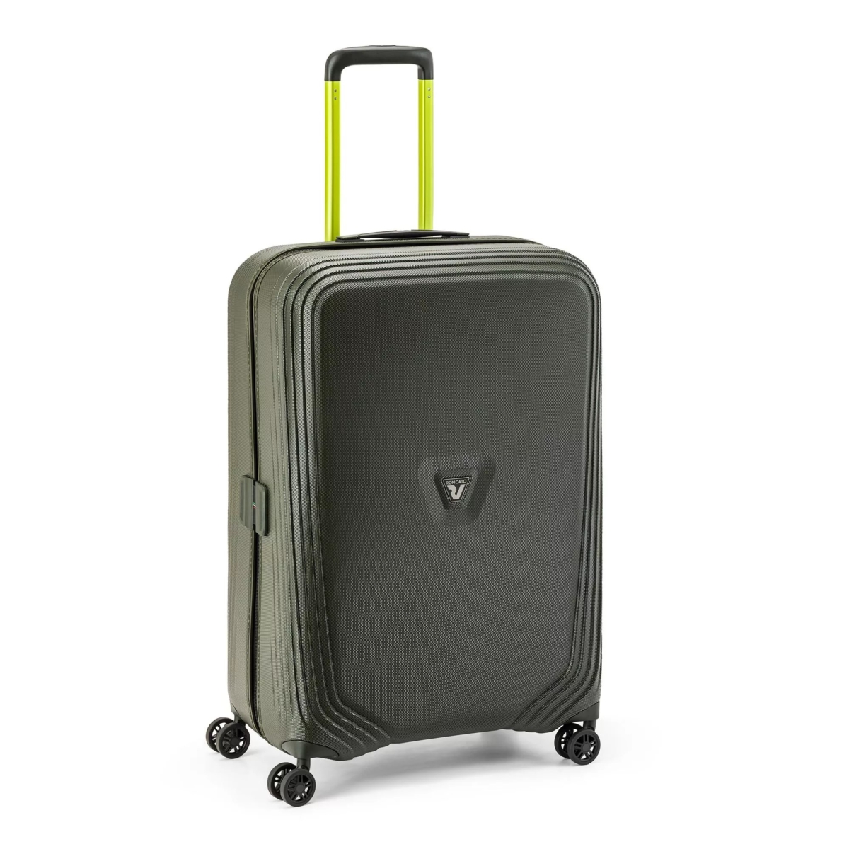 Roncato trolley medio in policarbonato "Gigalight" Verde 5665.4747 VERDE MILITARE - immagine 2
